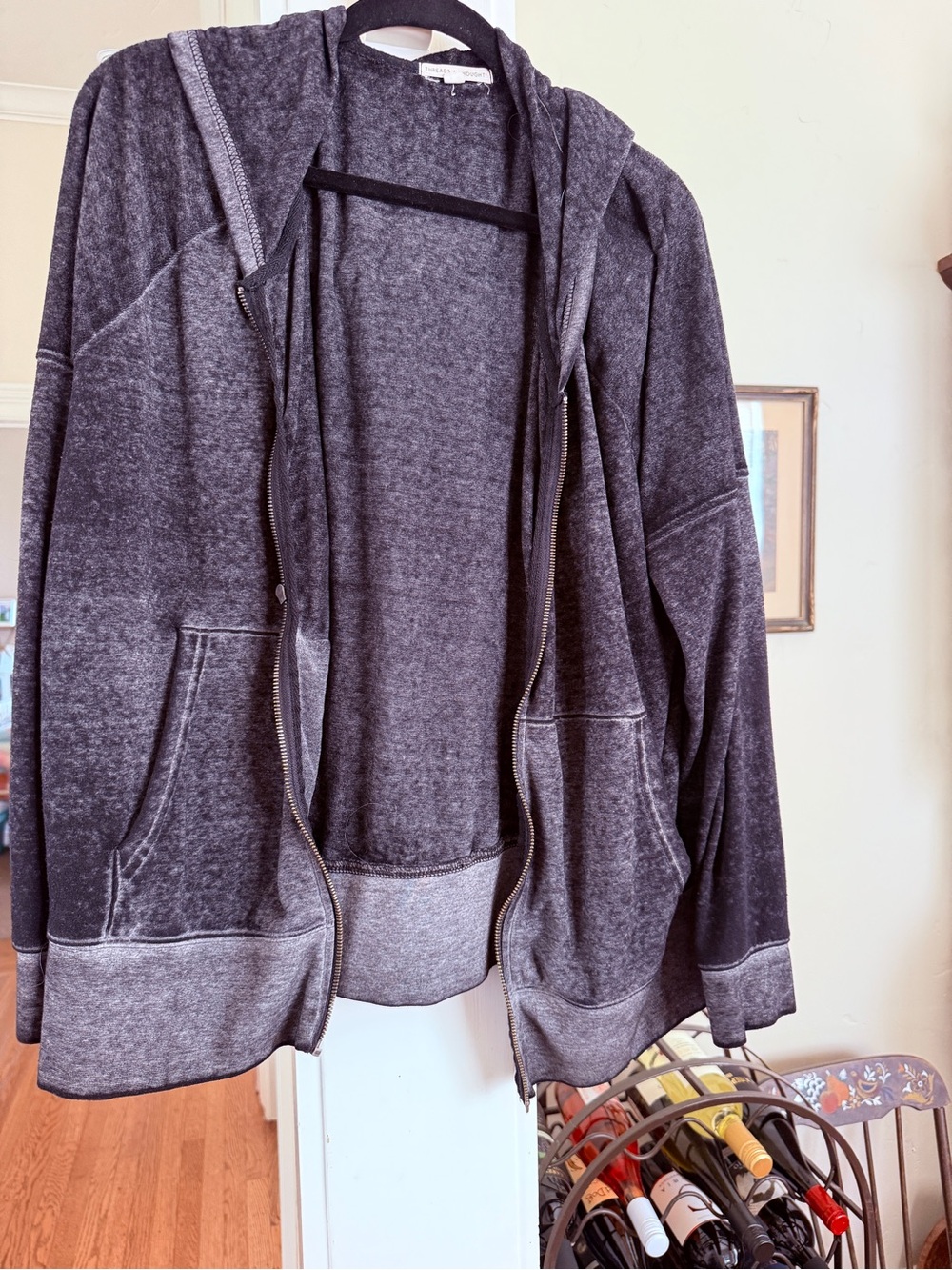 Threads 4 Thought Charcoal Heather Pullover